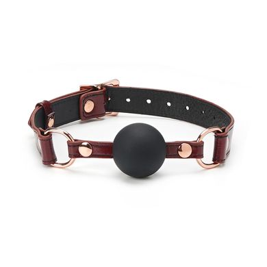 Силиконовый кляп Liebe Seele Wine Red Ball Gag (диаметр 4,3 см) картинка