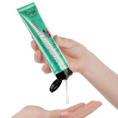 Їстівний лубрикант на водній основі Orgie Lube Tube Strawberry Mojito, полуничний мохіто (100 мл) картинка