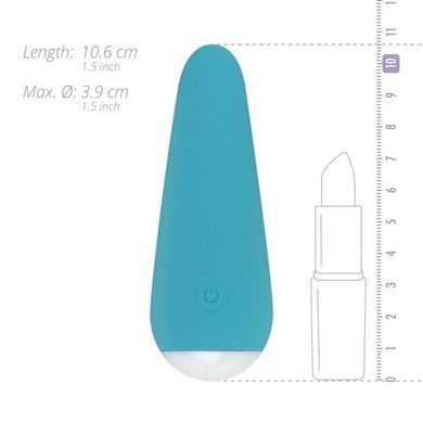 Минивибратор для чувствительных зон Cala Azul Julia I Massager (диаметр 3,9 см) картинка