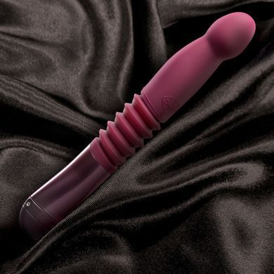 Пульсатор для точки G Temptasia by Blush Trixie Thrusting Dildo Wine Red (діаметр 3,8 см) зображення