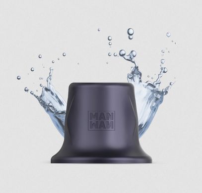 Присоска для вибромассажера Manwan HOLDEN Black Plum картинка