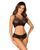 Комплект-сетка с доступом Obsessive K103 top & panties, размер S/M/L картинка