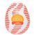Мастурбатор - яйце Tenga Egg Tube (Поздовжні лінії) зображення