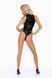Боді під латекс на блискавці Noir Handmade F294 Powerwetlook bodysuit with front zipper, розмір S картинка 8