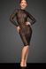 Класична прозора сукня Noir Handmade F182 Classic dress made of elastic tulle, розмір S картинка 3