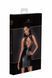 Сукня з фатиновим верхом Noir Handmade F241 Short dress with powerwetlook skirt and tulle top, розмір S картинка 7