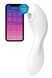 Вакуумний смарт-стимулятор із вібрацією Satisfyer Curvy Trinity 5 White (діаметр 3,8 см) картинка 1