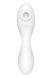 Вакуумний смарт-стимулятор із вібрацією Satisfyer Curvy Trinity 5 White (діаметр 3,8 см) картинка 4