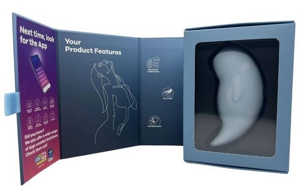Вакуумный клиторальный стимулятор с вибрацией Satisfyer Seal You Soon картинка