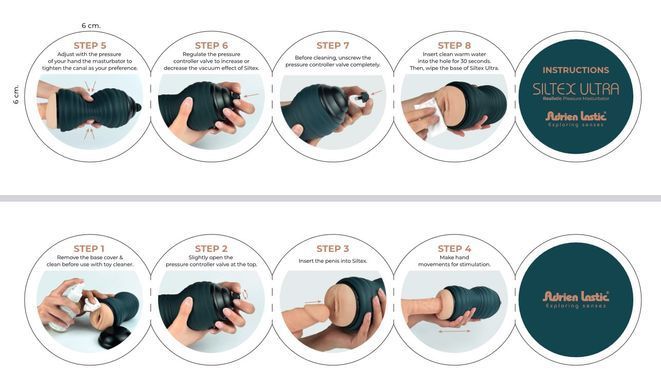 Мастурбатор вагіна Adrien Lastic Siltex Ultra Masturbator зображення