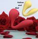 Вакуумный вагинально-клиторальный смарт стимулятор Magic Motion Bobi Yellow (диаметр 3,3 см) картинка 1