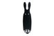 Мини вибратор кролик Adrien Lastic Pocket Vibe Rabbit Black, Чорний картинка 1