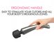 Мощный вибромассажер-микрофон Dorcel MEGAWAND Chrome Silver (160 режимов) картинка 7
