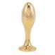 Металева анальна пробка Лисячий хвіст LOCKINK SEVANDA White Fox-Tail Anal Pear-shape Plug картинка 7