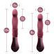 Пульсатор для точки G Temptasia by Blush Trixie Thrusting Dildo Wine Red (діаметр 3,8 см) картинка 6