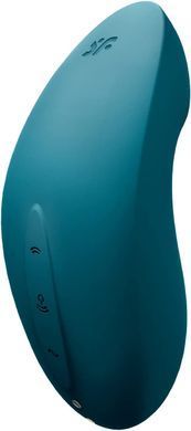 Вакуумний стимулятор із вібрацією Satisfyer Vulva Lover 2 Blue зображення