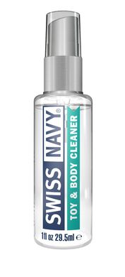 Очищаючий спрей для іграшок та тіла Swiss Navy Toy & Body Cleaner Sprey (29,5 мл) зображення