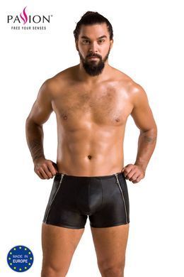 Трусы с молниями Passion 049 SHORT MATT black, размер L/XL картинка