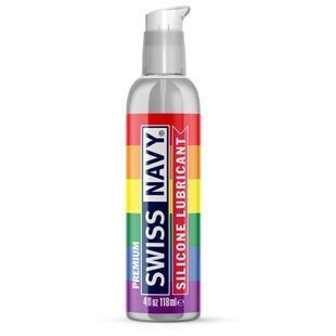 Лубрикант на силіконовій основі Swiss Navy Silicone Pride Edition (118 мл)  зображення