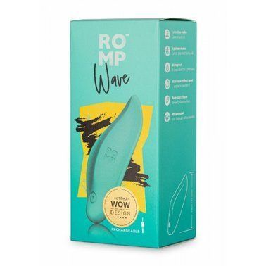 Кліторальний вібратор-хвиля під одяг Wave by Romp зображення