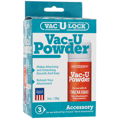 Присипка для системи кріплення Vac-U-Lock Doc Johnson Vac-U Powder зображення