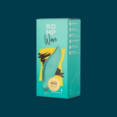 Кліторальний вібратор-хвиля під одяг Wave by Romp зображення