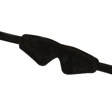 Маска на очі вельветова Liebe Seele Boudoir Amor Blindfold Black зображення
