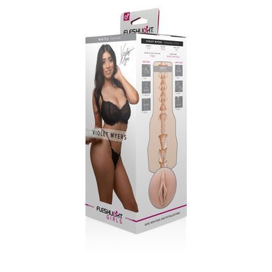 Мастурбатор из слепка вагины Вайлет Майерс Fleshlight Girls: Violet Myers Waifu картинка