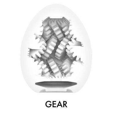 Мастурбатор-яйце Tenga Egg Gear (Шестерні) зображення