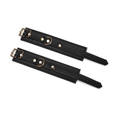 Наручники Liebe Seele Black Organosilicon Wrist Cuff зображення