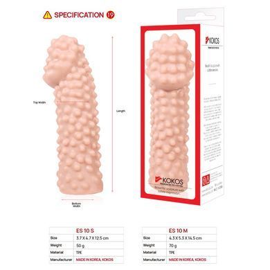 Насадка на член Kokos Extreme Sleeve ES.10 размер M картинка