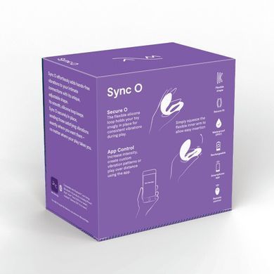Смарт-вібратор для пар We-Vibe Sync O Light Purple зображення