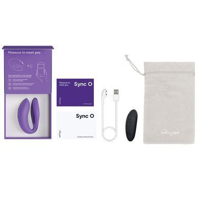 Смарт-вібратор для пар We-Vibe Sync O Light Purple зображення