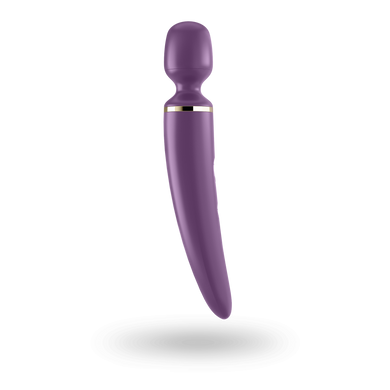 Вібромасажер - мікрофон Satisfyer Wand-er Woman Purple/Gold, розмір XXL зображення