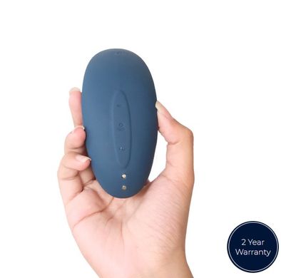 Вакуумний стимулятор із вібрацією Satisfyer Vulva Lover 2 Blue зображення