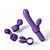 Вібратор для точки G з насадками Otouch Magic Stick S1 Plus Purple (діаметр 3,5 см) зображення