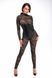 Кружевной комбинезон со шнуровкой Noir Handmade F299 Enigma lace catsuit with underbust bodice, размер S картинка 6