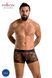Прозорі чоловічі труси Passion 032 SHORT JAMES black, розмір S/M картинка 5
