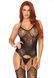 Ажурний бодістокінг з доступом Leg Avenue Jacquard net bodystocking OS Black картинка 1