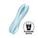 Кліторальний вібратор із трьома пальчиками Satisfyer Threesome 1 Light Blue зображення