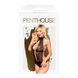 Боді з високим коміром та глибоким декольте Penthouse Perfect Lover Black, розмір L/XL картинка 3