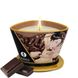 Массажная свеча с афродизиаками Shunga MASSAGE CANDLE Intoxicating Chocolate шоколад (170 мл) картинка 1