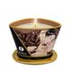 Масажна свічка з афродизіаками Shunga MASSAGE CANDLE Intoxicating Chocolate шоколад (170 мл) картинка 4