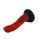 Силиконовый дилдо Hismith 8.35" Curved Silicone Dildo Red Monster Series (диаметр 4,3 см) картинка 4
