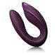 Вібратор для пар з пультом Rocks Off Rock Chick Diva Purple (діаметр 3,4 см) картинка 1