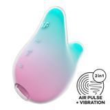 Фото Вакуумный клиторальный стимулятор с вибрацией Satisfyer Mermaid Vibes Mint/Pink