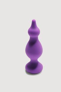 Анальная пробка с двумя переходами Adrien Lastic Amuse Medium Purple, размер M (диаметр 3,6 см) картинка