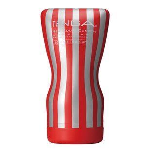 Мастурбатор сдавливаемый Tenga Squeeze Tube Cup (мягкая подушечка) картинка