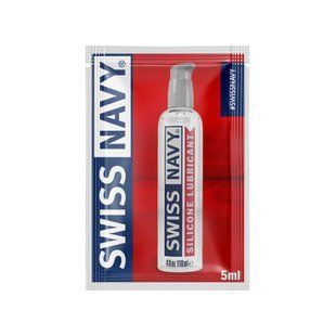 Пробник лубриканта на силіконовій основі Swiss Navy Silicone (5 мл) зображення