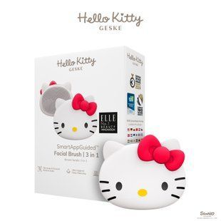 Щетка для лица в виде кошки GESKE Facial Brush 3в1 by Hello Kitty картинка